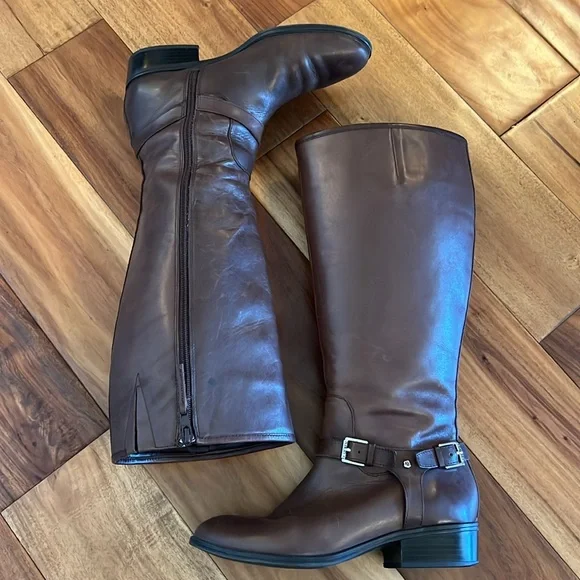 Lauren by Ralph Lauren Marian Tall Riding Boots - Picture 1 of 16